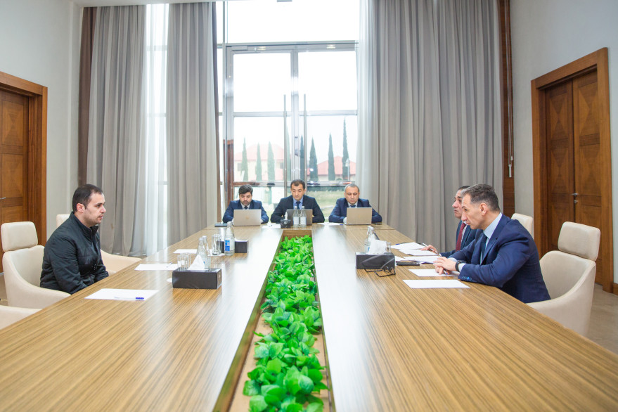 Minister Rashad Nabiyev received citizens in Shamkir