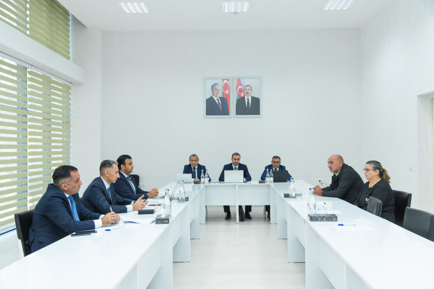 Minister Rashad Nabiyev received citizens in Mingachevir