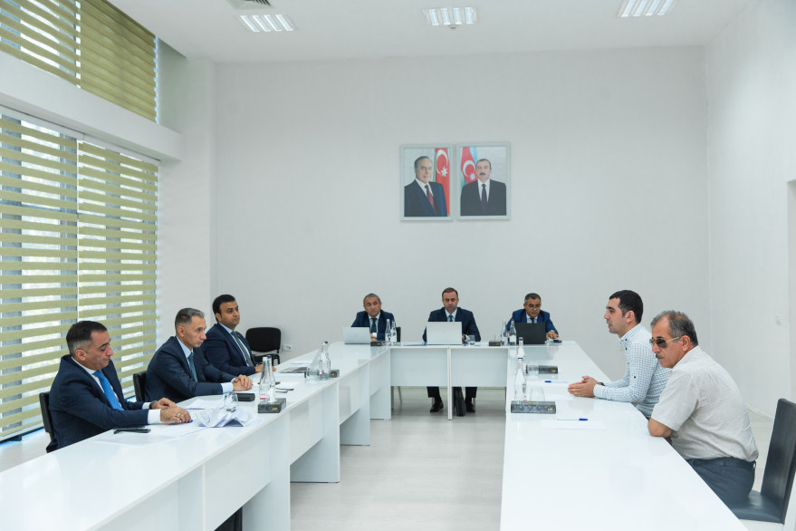 Minister Rashad Nabiyev received citizens in Mingachevir