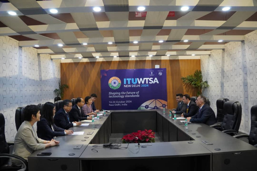 Azerbaijani delegation held a number of meetings organized by ITU