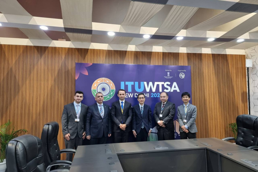 Azerbaijani delegation held a number of meetings organized by ITU