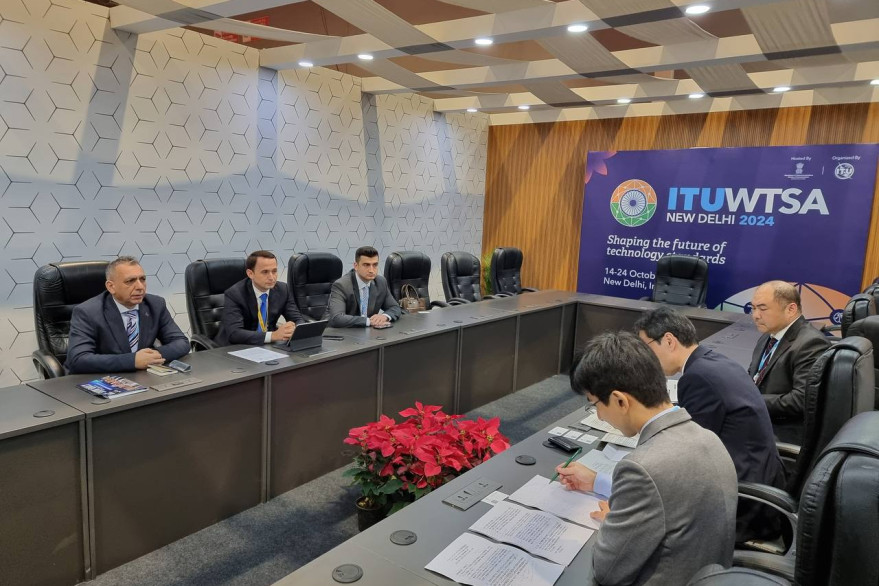 Azerbaijani delegation held a number of meetings organized by ITU