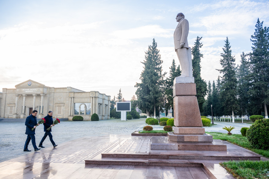 Nazir Rəşad Nəbiyev Saatlı şəhərində vətəndaşları qəbul edib