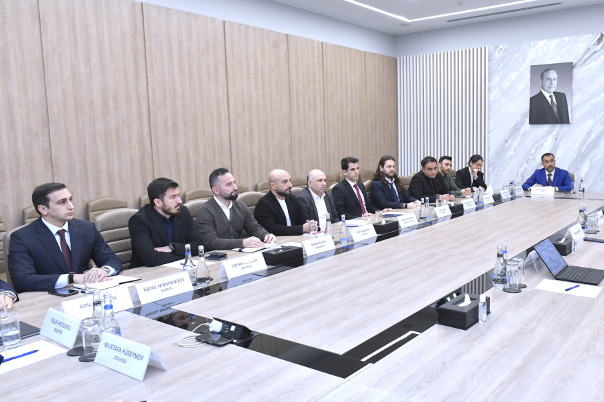 Nazir Rəşad Nəbiyev startap nümayəndələri ilə görüşüb