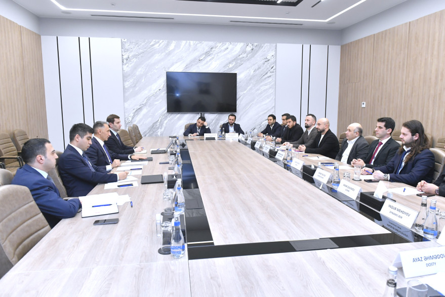 Nazir Rəşad Nəbiyev startap nümayəndələri ilə görüşüb