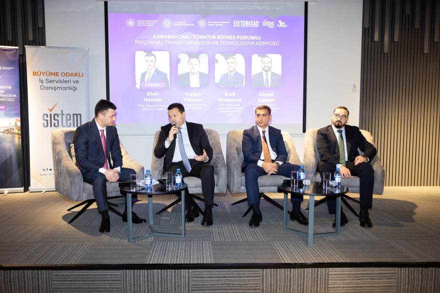 İRİA-nın tərəfdaşlığı ilə Azərbaycan – Türkiyə İKT biznes forumu keçirilib