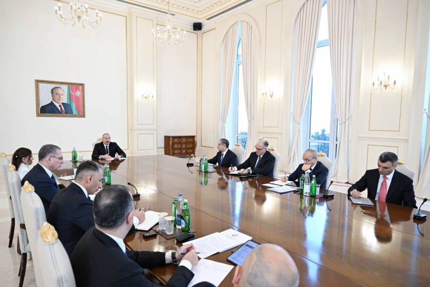 President Ilham Aliyev chaired meeting dedicated to the unified action plan on “Azerbaijan's New Digital Architecture”