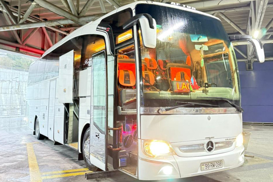 Bakı – Laçın reysi üzrə ilk avtobus yola düşüb