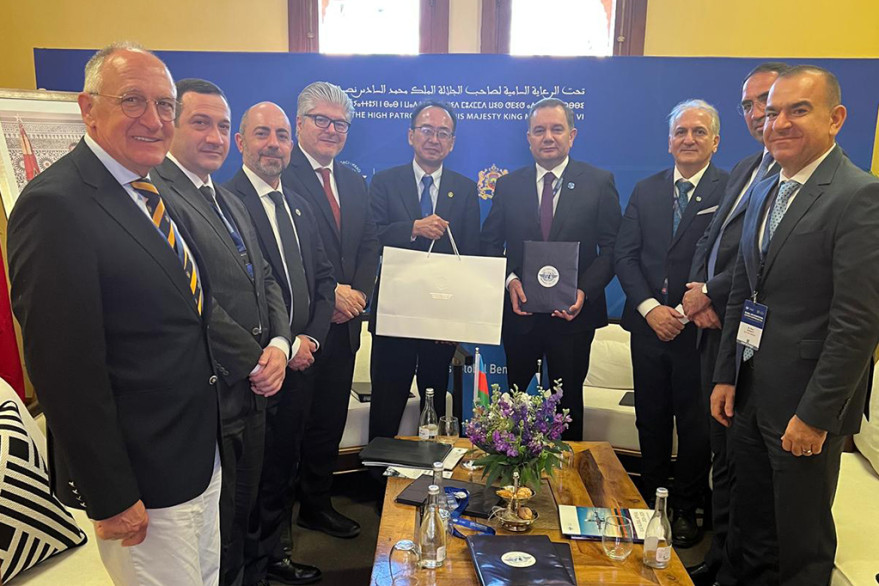Azerbaijani delegation meets with ICAO leadership and Morocco’s Minister of Transport and Logistics