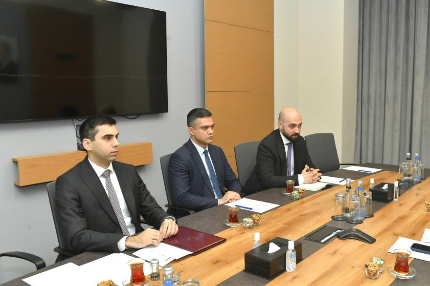 Nazir Rəşad Nəbiyev beşinci “Yüksəliş” müsabiqəsinin qalibləri ilə görüşüb