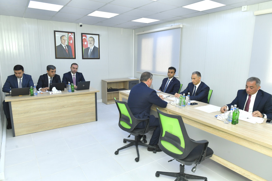 Nazir Rəşad Nəbiyev Kəlbəcərdə vətəndaşları qəbul edib