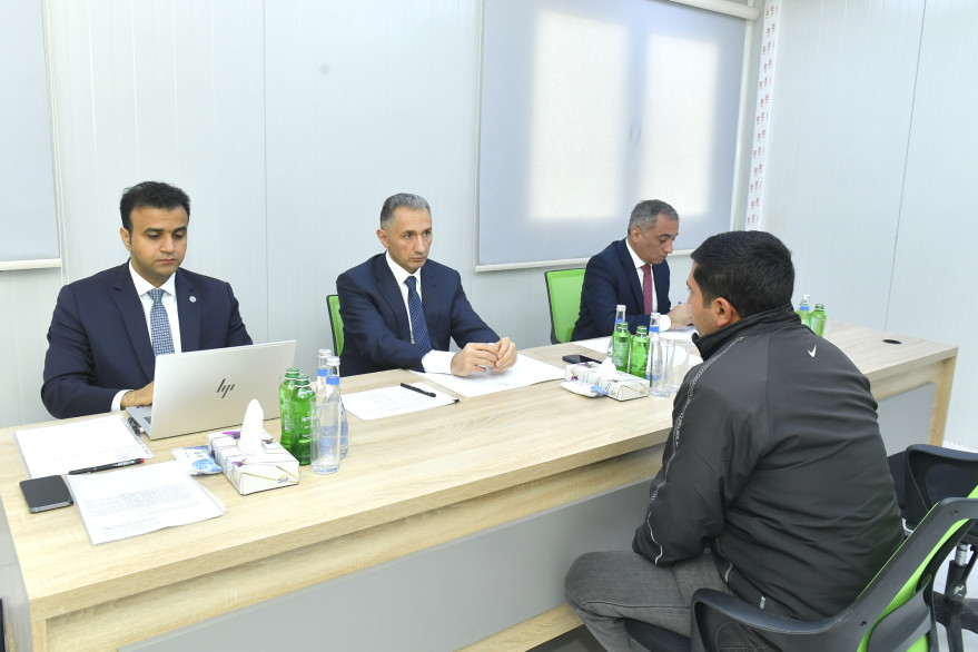 Nazir Rəşad Nəbiyev Kəlbəcərdə vətəndaşları qəbul edib