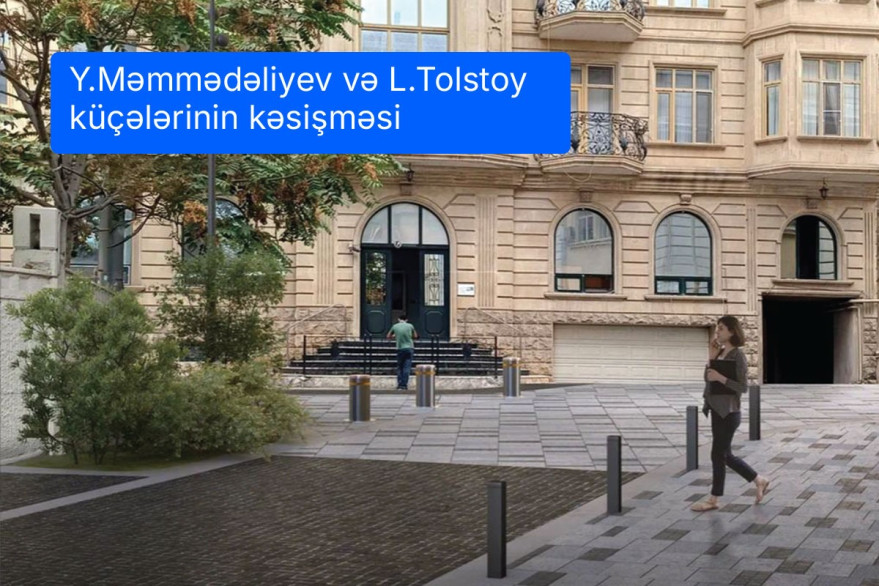 Xaqani bağı və Fəvvarələr meydanından Qış parkına və Mərkəzi parka iki piyada marşrutu formalaşdırılır
