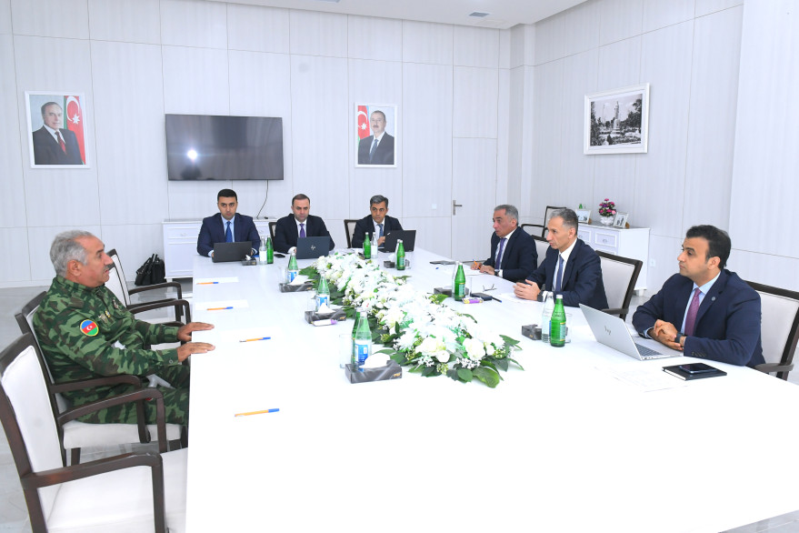 Nazir Rəşad Nəbiyev Ağdamda vətəndaşları qəbul edib