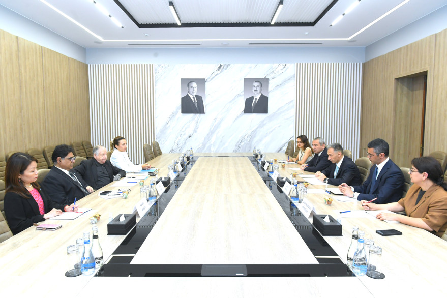 Nazir Rəşad Nəbiyev BMT Baş katibinin yol hərəkəti təhlükəsizliyi üzrə xüsusi elçisi ilə görüşüb