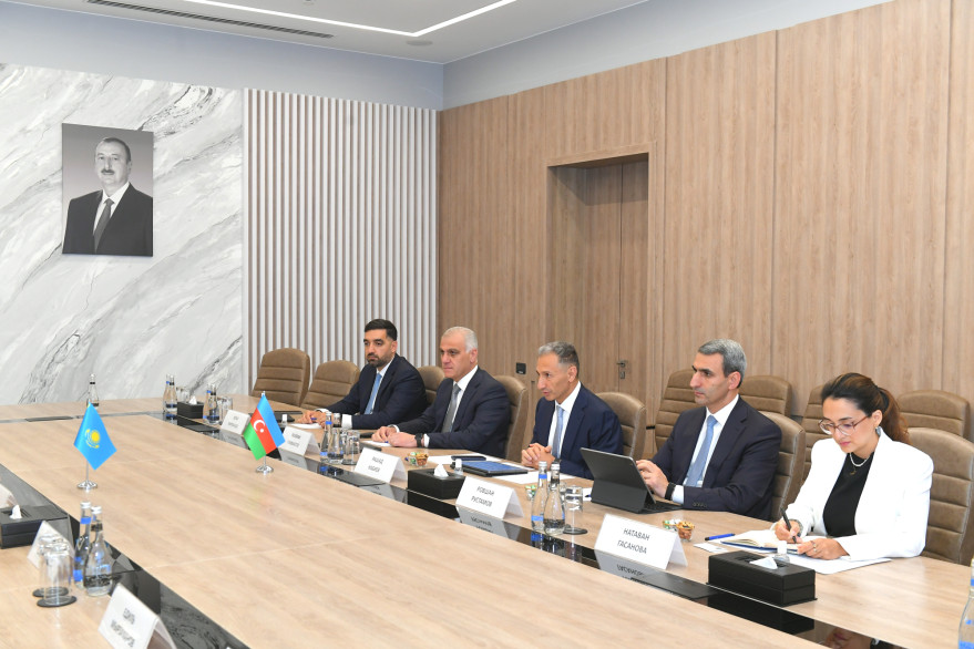 Minister Rashad Nabiyev Meets with Deputy Head of the Presidential Administration of the Republic of Kazakhstan