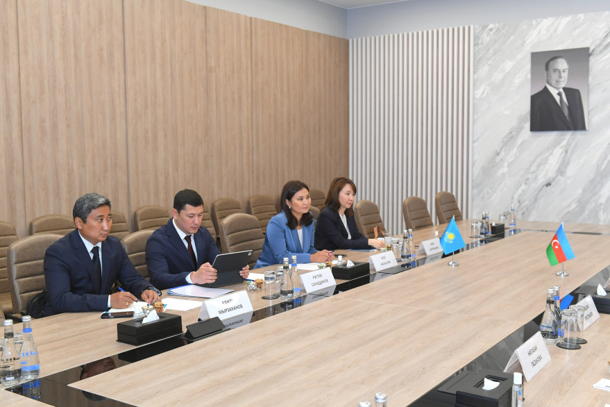 Minister Rashad Nabiyev Meets with Deputy Head of the Presidential Administration of the Republic of Kazakhstan