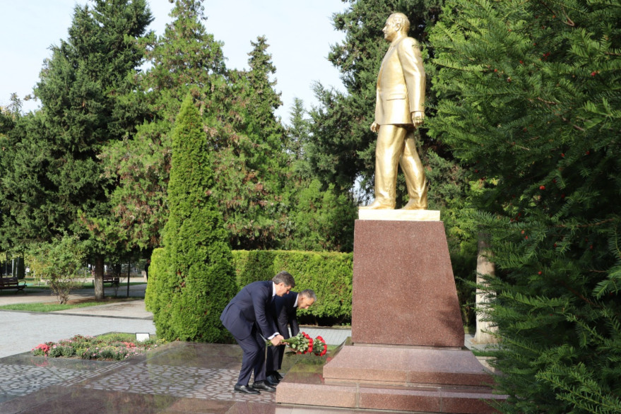 Nazir Rəşad Nəbiyev Qəbələdə vətəndaşları qəbul edib