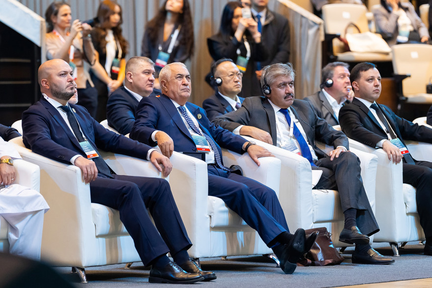 Nazir müavini Astanada “VIII Yeni İpək Yolu” Biznes Forumu və İƏT nəqliyyat nazirlərinin 14-cü görüşündə iştirak edib