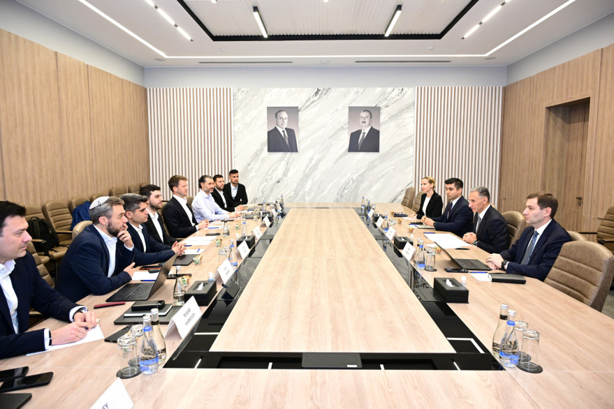 Nazir Rəşad Nəbiyev “Wonderful” şirkətinin təsisçisi və baş icraçı direktoru ilə görüşüb