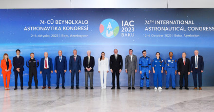 Beynəlxalq Astronavtika Konqresinin açılış mərasimi keçirilib