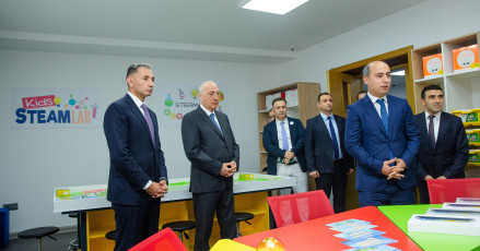 STEAM & Innovation Center commissioned in “Istedad” lyceum in Sumgait