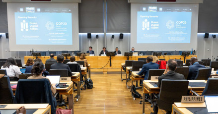 Briefing  held in Geneva on Green Digital Action initiative to be organized during COP29