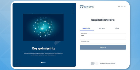 Azerpost LLC launched Internet banking service