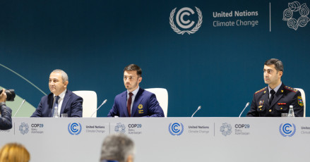 COP29 tarixlərində nəqliyyatın idarə olunması planının təqdimatına dair brifinq keçirilib