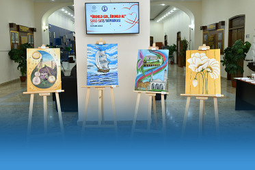 Выставка-продажа изделий ручной работы семей шехидов 2023