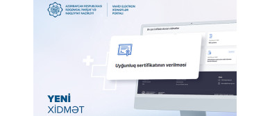 “AzInTelecom”a məxsus “Uyğunluq sertifikatının verilməsi” xidməti rəqəmsallaşdırıldı