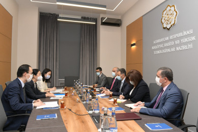 Nazir Rəşad Nəbiyev Çinin ölkəmizdəki səfiri ilə görüşüb