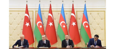 Подписаны азербайджано-турецкие документы 