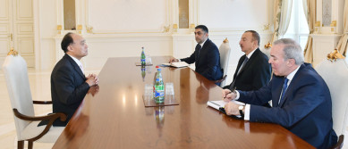 Президент Ильхам Алиев принял генерального секретаря Международного союза электросвязи