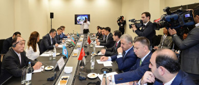 Ministerial Meeting on TASIM held within Bakutel 2016 Exhibition and Conference 