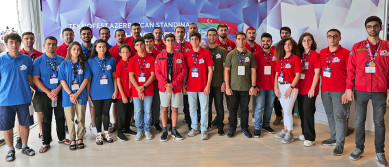 Azerbaijan represented by national pavilion at Teknofest 2022 in Turkiye