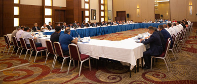 Minister Rashad Nabiyev meets with representatives of trucking and logistics companies