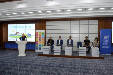 Завершился проходивший в Шамахе летний инновационный лагерь InnoCamp 