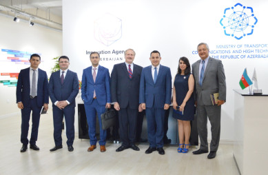 ABŞ-ın “Caspian Policy Center” təşkilatının nümayəndələri İnnovasiyalar Agentliyində olublar