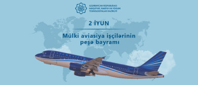 Mülki aviasiya sahəsində çalışan bir qrup şəxs təltif edildi