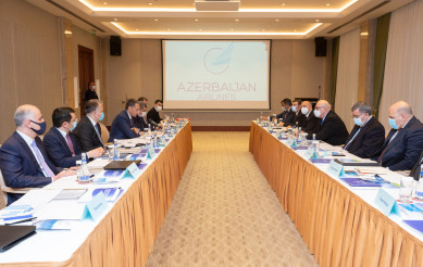 Nazir Rəşad Nəbiyevin sədrliyi ilə “Azərbaycan Hava Yolları” QSC-nin  Müşahidə Şurasının ilk iclası keçirilib