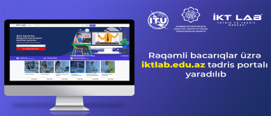 Rəqəmli bacarıqlar üzrə tədris portalı yaradılıb