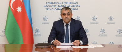 Minister Ramin Guluzade attended virtual meeting of ECO Transport Ministers 