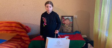 Сотрудники министерства навестили семью шехида Дениса Пронина