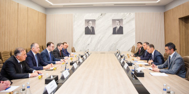 Министр Рашад Набиев встретился с представителями парламента Грузии