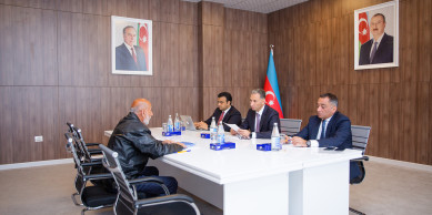 Minister Rashad Nabiyev received citizens in Sheki
