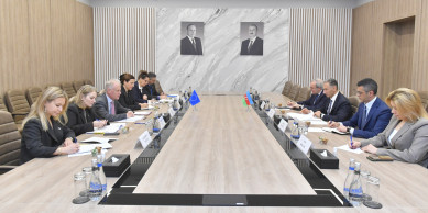 Nazir Rəşad Nəbiyev Avropa Komissiyasının Qonşuluq və Genişlənmə danışıqları üzrə baş direktoru ilə görüşüb