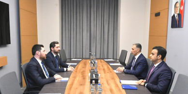 Nazir Rəşad Nəbiyev Mentorluq proqramı çərçivəsində dördüncü “Yüksəliş” müsabiqəsinin qalibləri ilə görüşüb