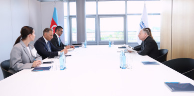 Minister Rashad Nabiyev Meets with UN Secretary-General’s Special Envoy for Road Safety