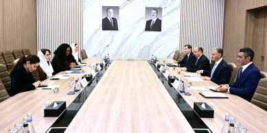 Nazir Rəşad Nəbiyev Rəqəmsal Əməkdaşlıq Təşkilatının baş katibi ilə görüş keçirib